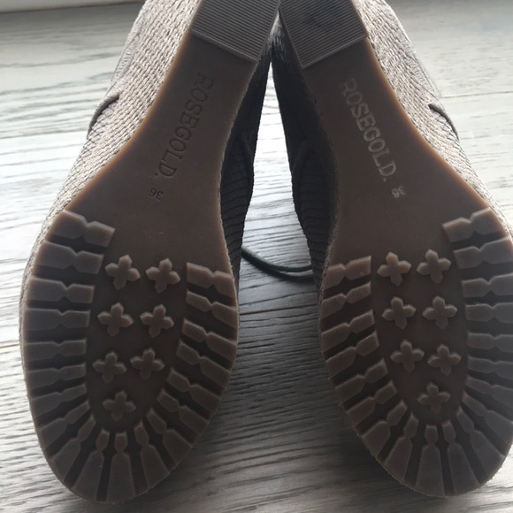 Rosegold wedge booties - Picture 3 of 3